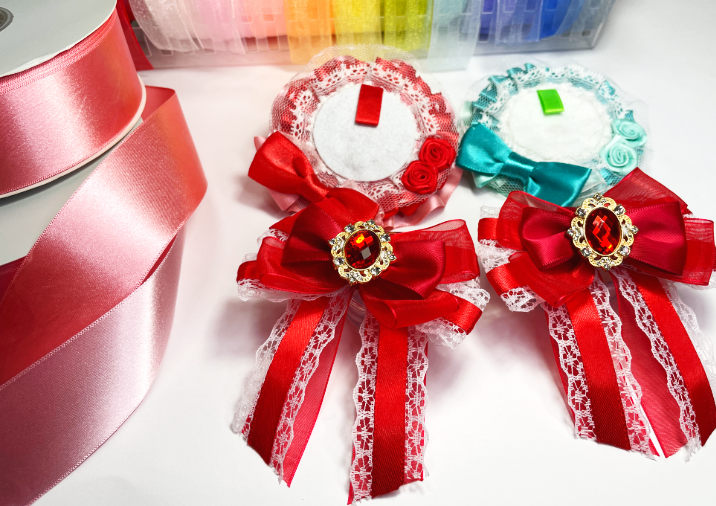 ロゼットとリボン